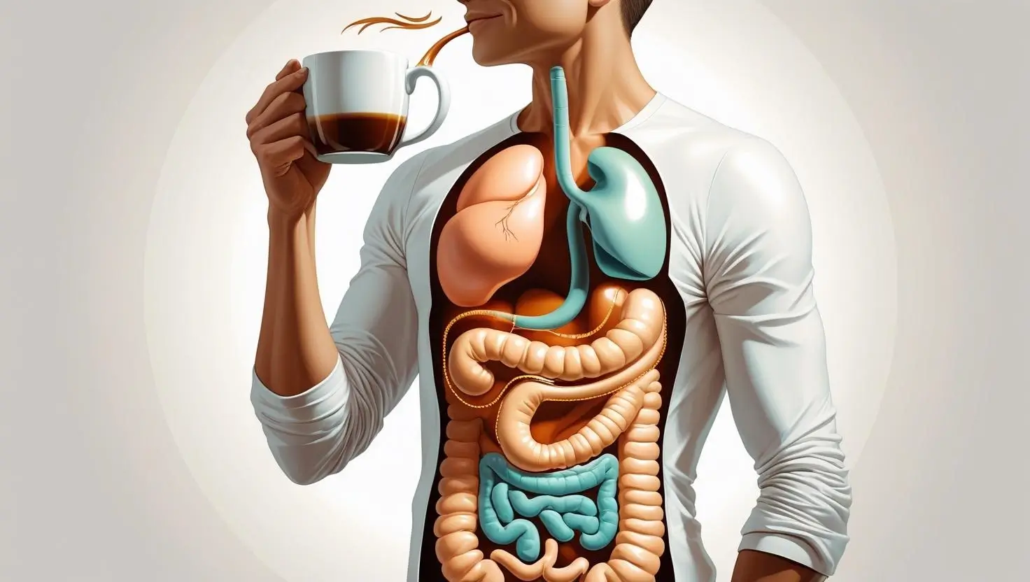 Por que o café acelera o intestino