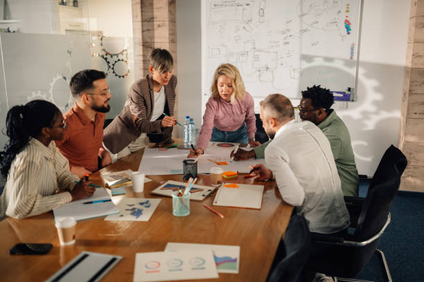 reunião de negócios