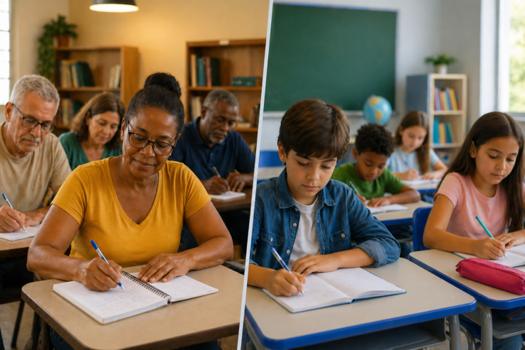 Diferença entre EJA e ensino regular